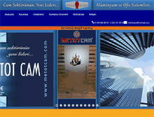 Tablet Screenshot of izmircamci.net
